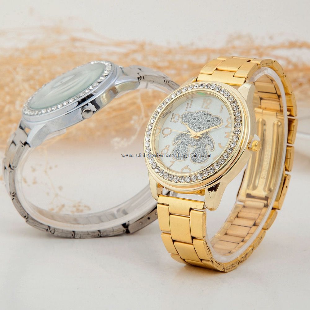 Rhinestone Case Geneva Watches