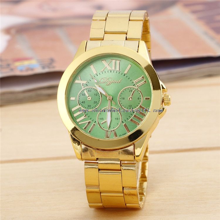 Stainless Steel Band Quartz Wrist Watch