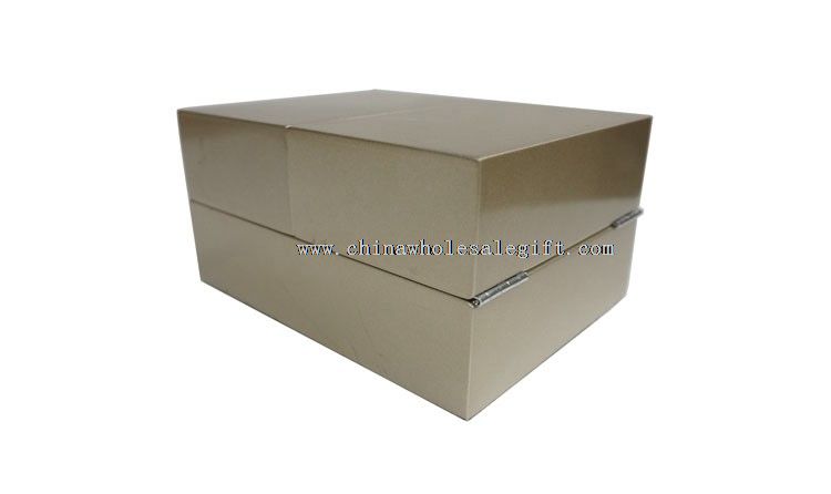 foldable wooden watch box