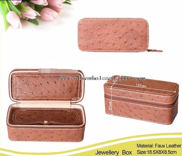 PU Leaher single watch travel bag