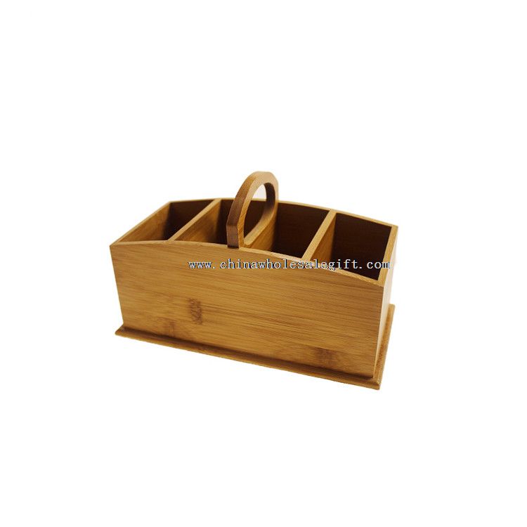 bamboo sauce wine bottle holder