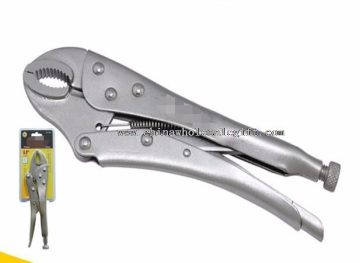 7 Rivet Type Round Mouth Wrench Curved Jaw Locking Plier Vise Grip Pliers