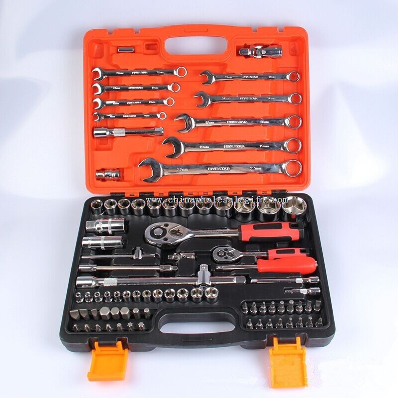 82pcs Industrial Grade Cr-V DR 1 / 4 inch and 1 / 2 inch Tool Wrench