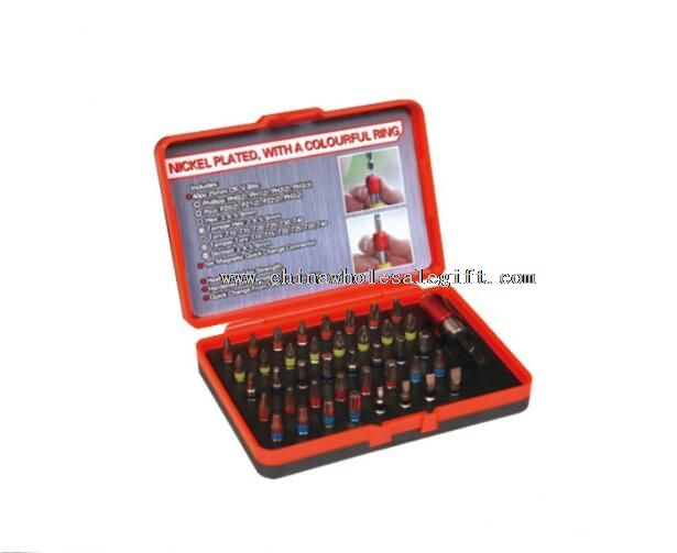 35pcs mix crv screwdriver bits