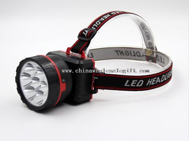 7LED Light Bulb Plastic Flashlight
