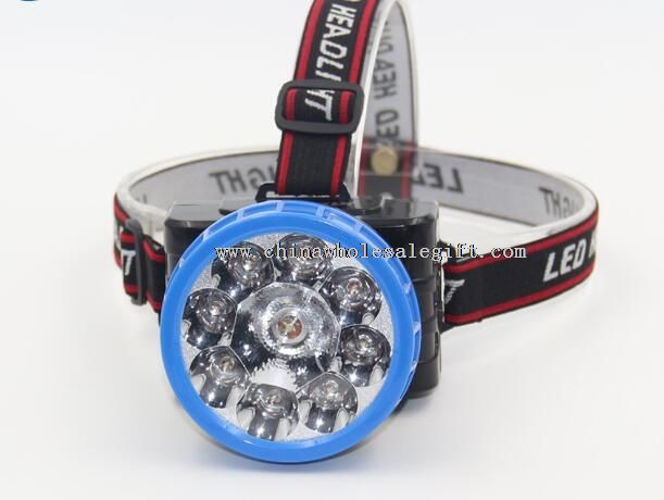 9 LED Bulb High Bright Light Headlamp