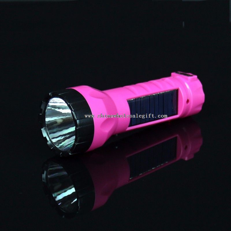 Solar Led Torch Flashlight