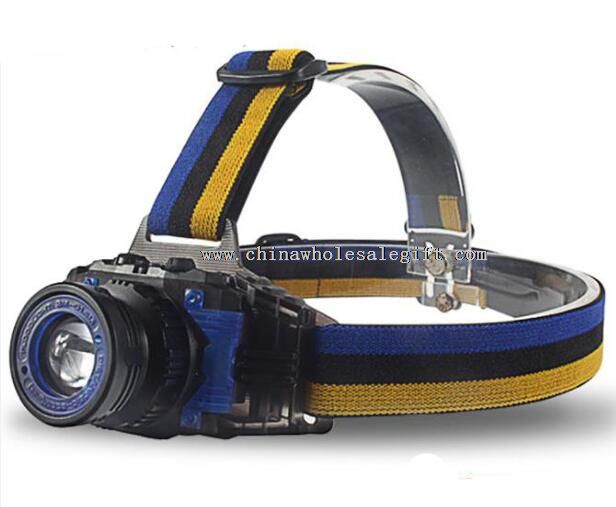 Waterproof Rechargeable Light Zoom Head Lamp
