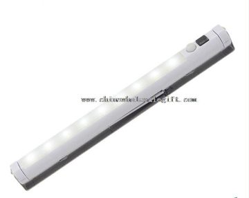 9 LED plastic push sensor day night light