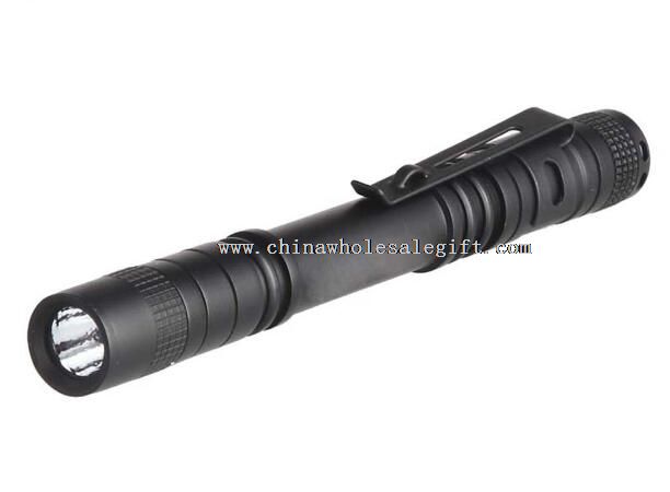 Mini Led Pen Flashlight with Pen Clip