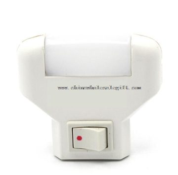 solar plug in night led light