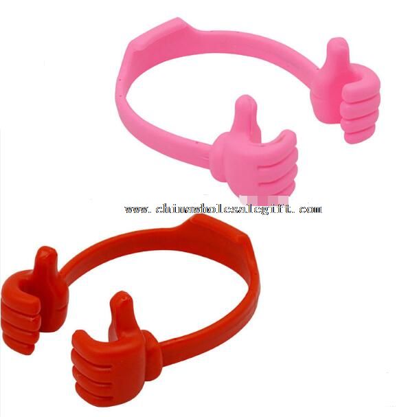 Universal thumb stand holder