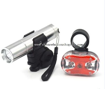 LED ABS bike bicycle flashlight