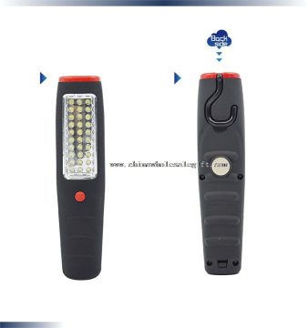 30+7 LED plastic magnetic work light