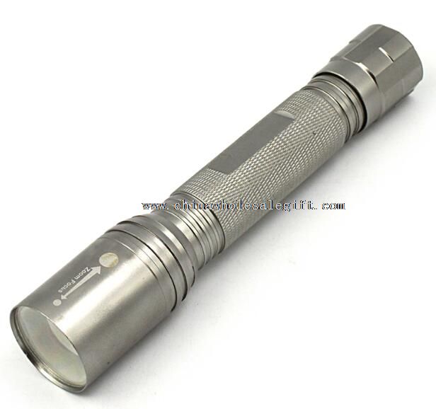 6 LED flashlight magnetic zoom head