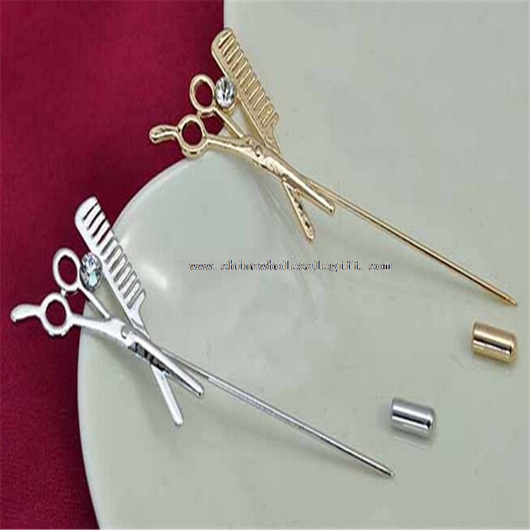 Metal Silver Lapel Pin Brooch