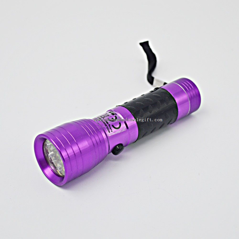 14 LED aluminum torch light