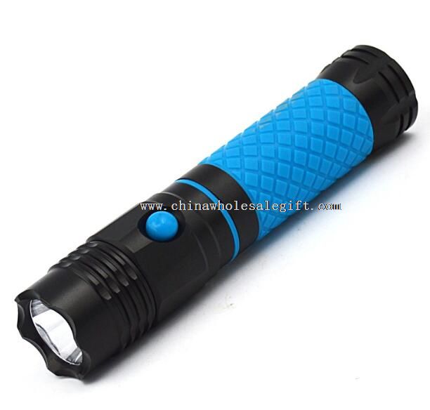 3W COB+3W LED flashlight