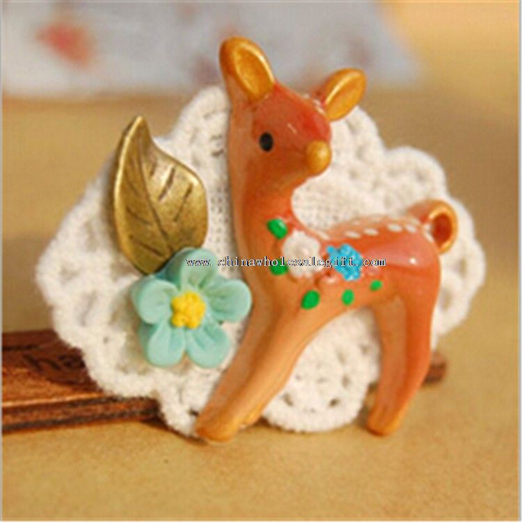 Deer Shape Shirt Lapel Pin