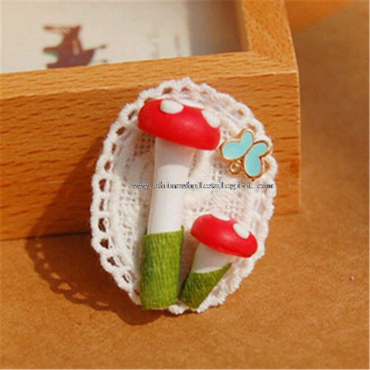 Fabric Children Lapel Pin