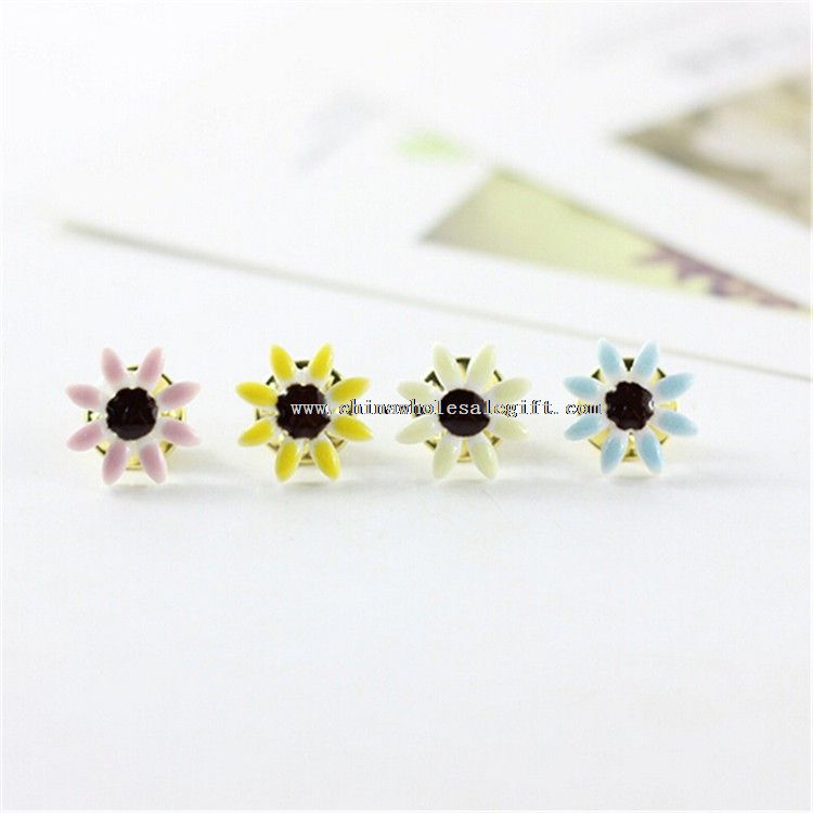 Sunflower Mens Shirt Lapel Badge Pin
