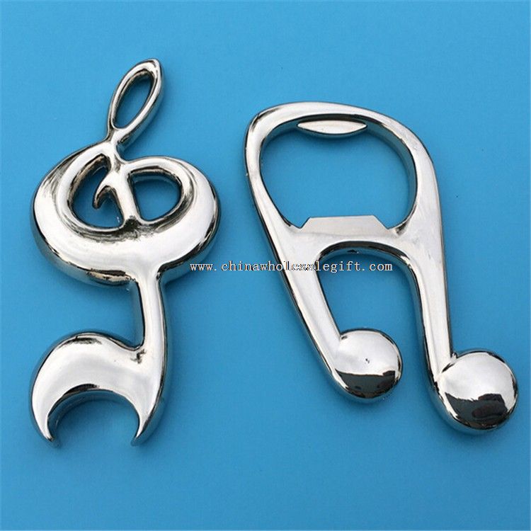 metal musical note Bottle Opener