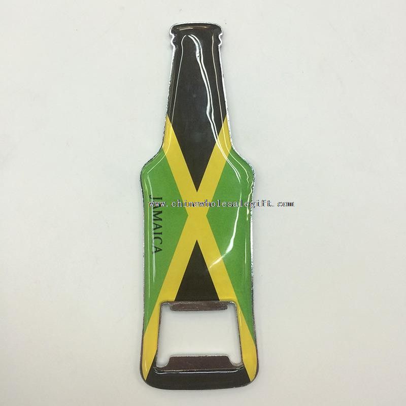 metal bottle shape bottle opener