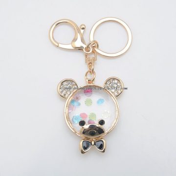bear shape keychain