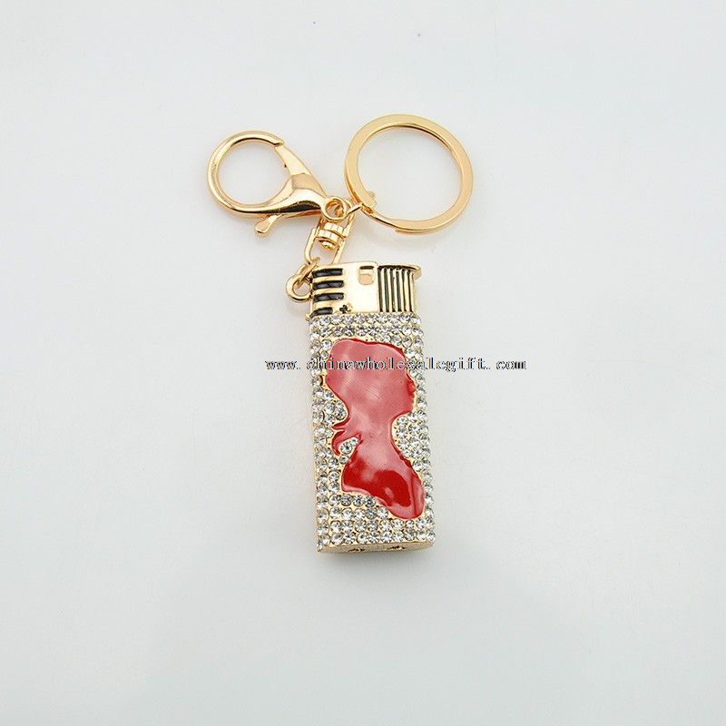 Lighter Metal Keychain