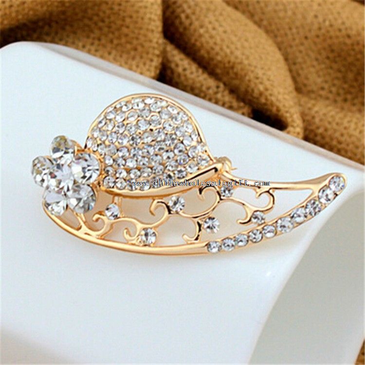 Mini Hat Perdant Badge Collar pin