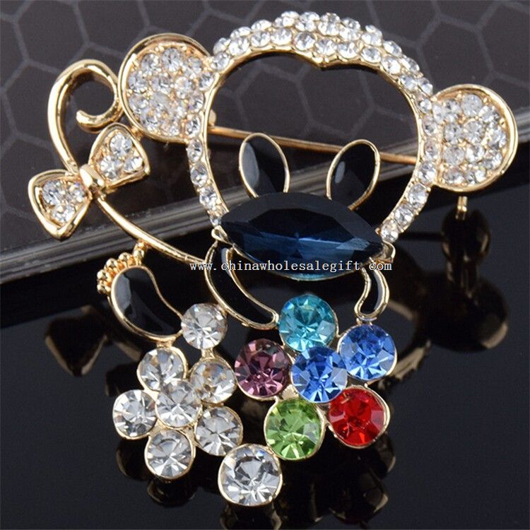 Monkey Shape Metal Lapel Clothes Pins