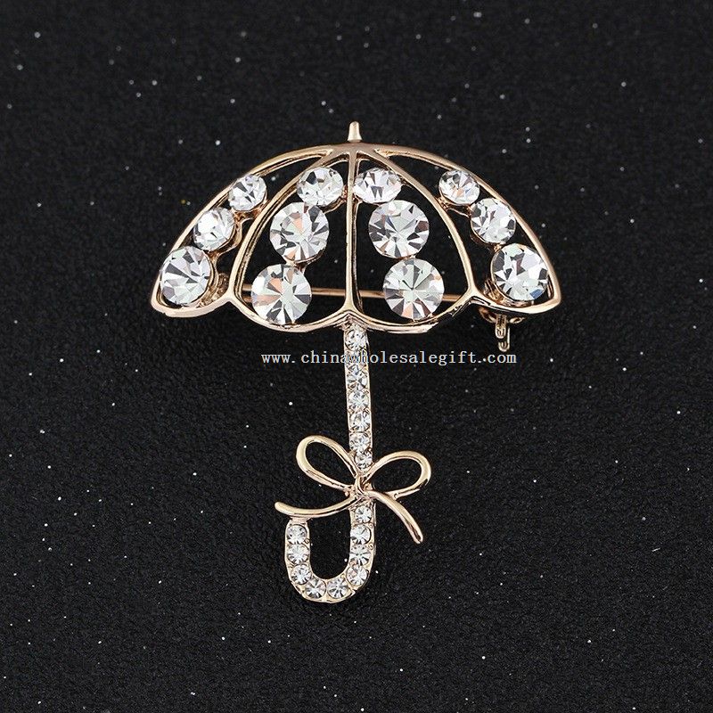 Umbrella Shape Lapel Pin
