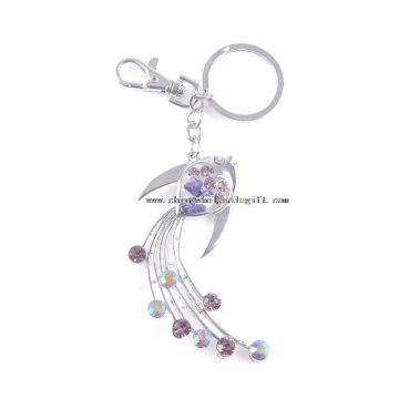 flying fish shape keychain