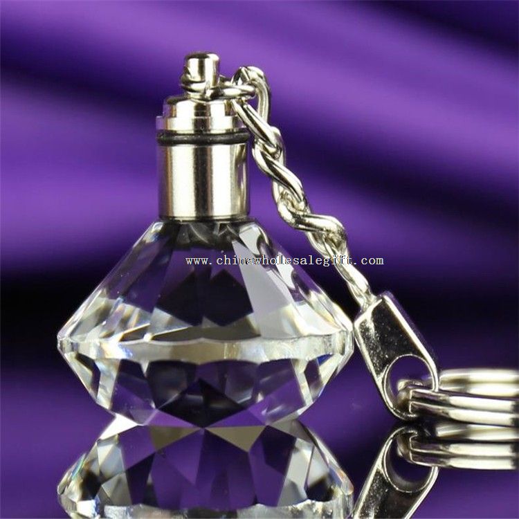 LED Diamond Keychain