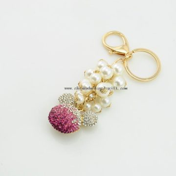 rhinestone crystal keychain