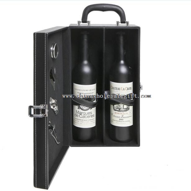 handle travel wine box