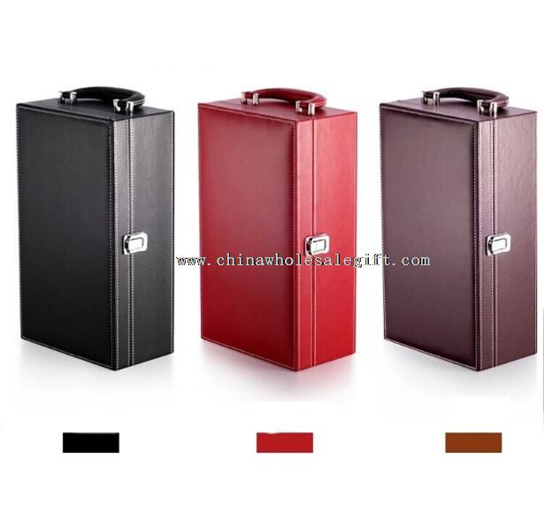 leather wine set gift boxes