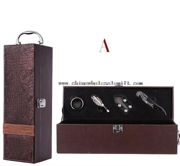 Luxury 1 bottle leather wine box