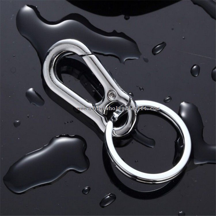 Ring Shape Metal Simple Keychain