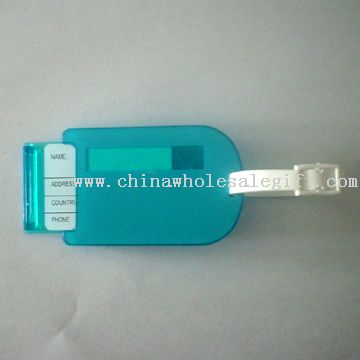 Rectangle luggage tag