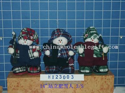 standing fat snowman 3/s