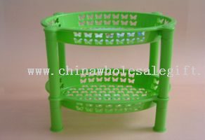 2 layer egg-shape shelf