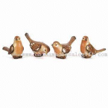 Polyresin Robin Bird Figurine