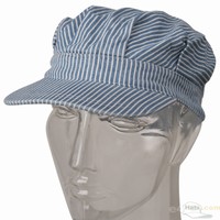 Conductors Cap / Light Blue Stripe