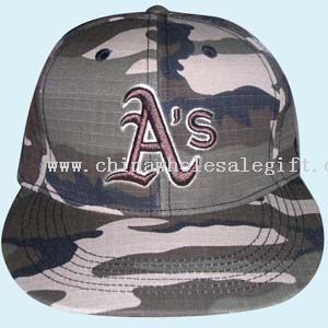 6 Panels Flat Brim Cap