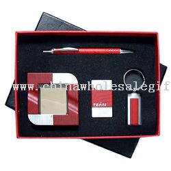 Promotion pen sets including keychain pen lighter ashtray