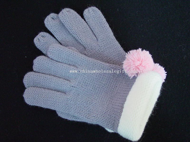 Kids Knitted Gloves