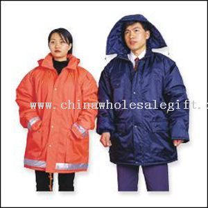 190T 70D nylon/pvc backing parka