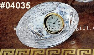 Crystal Football Clock