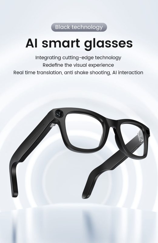Kamera-Brille mit Slide-Touch-Bügel